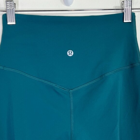 Lululemon NWOT Align V-Waist Mini-Flared Pant Storm Teal - Picture 9 of 11